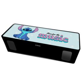ERT GROUP Altavoz Portatil Inalambrico Stitch Disney Modelo Premium Potencia 10W RMS Bateria 2000 mAh USB MicroSD AUX Manos Libres