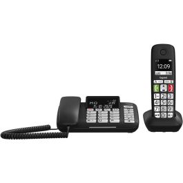 Gigaset DL780 Plus Teléfono DECT/analógico Inalámbrico con Altavoz, Identificador de Llamadas y Botones Grandes Negro Precio: 130.5000004. SKU: B14D7W7LHM