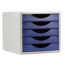 Archivo 2000 Módulo Archivotec 5 Cajones Válido Para Formato Din A4, Fólio Y Subcarpeta 340x270x260 mm Azul Precio: 22.68999986. SKU: S8401198