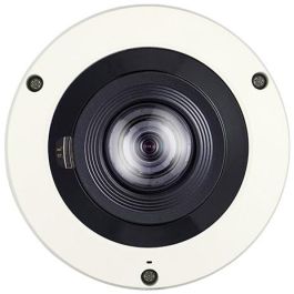 Hanwha Wisenet XNF-8010RV IP-Cam Fixed Dome 360° 6MP IP66 IK10 para Exterior e Interior con Visión Nocturna 15m IR