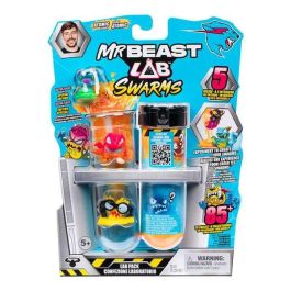 MrBeast Swarms Tubo de Ensayo con 5 Figuras - Crea Enjambres Añadiendo Agua MrBeast Swarms Tubo de Ensayo con 5 Figuras - Crea Enjambres Añadiendo Agua