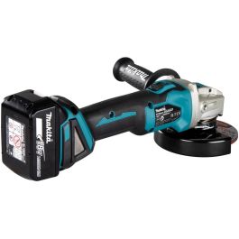 Makita DGA521ZX1 Amoladora Angular a Batería X-Lock 18V, Motor sin Escobillas, 8500 RPM, Disco 125mm