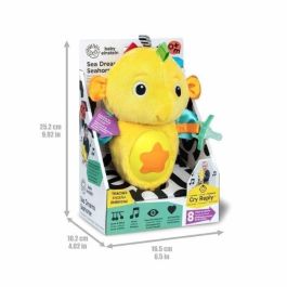 Baby Einstein BAB0074451174009 Caballito de Mar Amarillo Luz de Noche para Bebé Musical Luminoso Sonidos para Calmar al Bebé