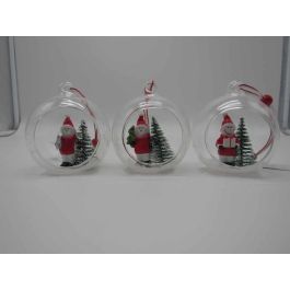 DKD Home Decor Decoración Colgante de Navidad Tradicional Surtido Colores Rojo Blanco Verde Resina y Cristal 6 Unidades 7x8.5x8 cm Precio: 11.3256. SKU: B1BMB3L94F
