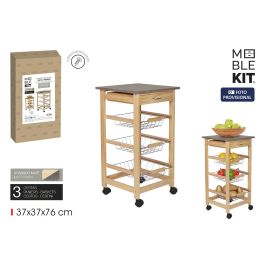 Inde Carrito Verdulero 3 Niveles C/Cajon 38 cm Ancho x 15 cm Alto x 72 cm Largo Precio: 67.88999998. SKU: B1EZZPZ6HB