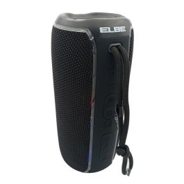 Elbe ALT-N12 Altavoz Bluetooth 20W TWS Negro IPX6 con Luces LED