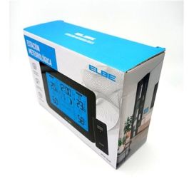 Elbe WSM-5000 Estación Meteorológica con Sensor Exterior, Pantalla Luz Azul, Barómetro Integrado, Temperatura y Humedad Interior/Exterior, Alarmas Programables Elbe WSM-5000 Estación Meteorológica con Sensor Exterior, Pantalla Luz Azul, Barómetro Integrado, Temperatura y Humedad Interior/Exterior, Alarmas Programables