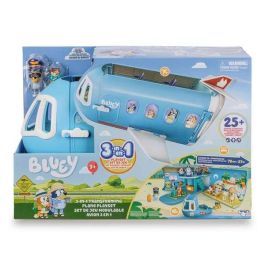 Avión 3 en 1 de bluey con sonidos ¡se convierte en hotel, barco y playa! incluye figura de bingo, bluey y accesorios Precio: 103.69000015. SKU: B1CRLXQVBT