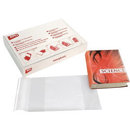 Apli Forralibro PVC con Solapa Ajustable Adhesivo 280x530 mm