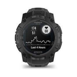 Garmin Instinct® 3 Solar Tactical Edition - Reloj Inteligente GPS, 50 mm, Pantalla AMOLED Táctil, Energía Solar, 40 Días Batería, Negro, Unisex