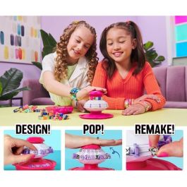 Spin Master AAAAO48935 Máquina de pulseras estilo Pop Strass y Glitter - Crea tus propias pulseras de moda