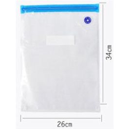 Set de 4 bolsas para comida al vacío 26x34 cm Quttin (24 Cajas) Set de 4 bolsas para comida al vacío 26x34 cm Quttin (24 Cajas)