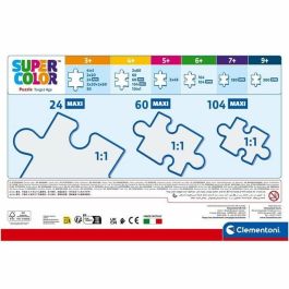 Clementoni CLE8005125248292 - Puzle Maxi 24 piezas de Iron Man y sus increíbles amigos