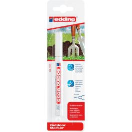 Rotulador permanente Edding 8055 Blanco 1-2 mm (5 Unidades)