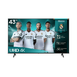 Hisense 43A6Q Televisor Smart TV 43" 4K Ultra HD VIDAA Alexa, Dolby Vision, Modo Juego Plus, Wi-Fi Negro Precio: 307.49999951. SKU: B16RHPMZX3