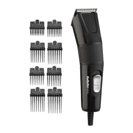 Babyliss Cortapelos E756E Power Clipper Cuchilla Acero Inoxidable 45mm 8 Guardas 9 Longitudes de 0.5mm a 25mm Cable 2m