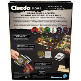 Hasbro Games Cluedo Escape Traición En El Hotel F6417 Juego de Mesa para Niños y Adultos
