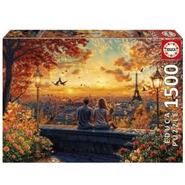 Educa Puzzle 1500 Piezas Rompecabezas Enamorados en París, Recomendado 14+ Años, Multilingüe Precio: 19.4931. SKU: B1DSRL8VQG