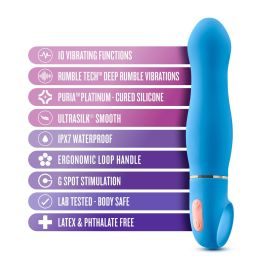 Vibrador Blush Aria Azul