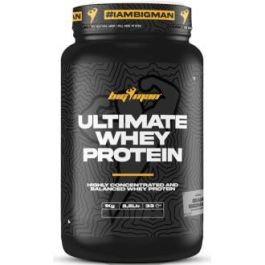 BIGMAN Ultimate Whey Proteína Suero Leche 1 Kg Fresa-Plátano para Deportistas Precio: 35.4999997. SKU: B128L7SAC6