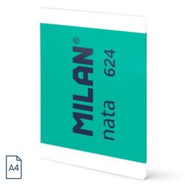 Libreta Milan Nata 624 Since 1918 A4 48H Cuadric.5X5 95G Verde 3 unidades Precio: 7.69000012. SKU: B12R4SLBNW
