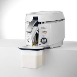 Delonghi F38436 Freidora eléctrica RotoFry Classic Cesta giratoria, 1.2kg Papas Fritas, Termostato y Temporizador Digital, Blanco Delonghi F38436 Freidora eléctrica RotoFry Classic Cesta giratoria, 1.2kg Papas Fritas, Termostato y Temporizador Digital, Blanco