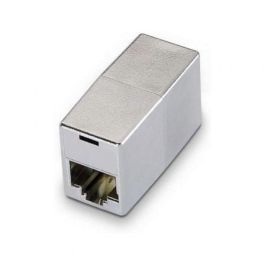 Aisens Empalme RJ45 Cat.5E STP Hembra/Hembra, Plata, RoHS