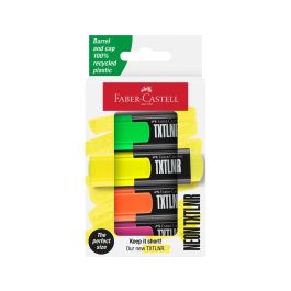 Rotulador Faber Castell Neon Txtlnr Fluorescente Blister De 4 Unidades Colores Surtidos Precio: 3.78999951. SKU: B1C6HXBGKG