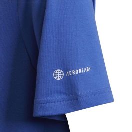 Camiseta de Manga Corta Infantil Adidas Predator Blue Azul