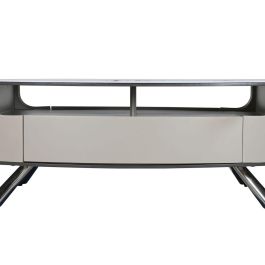 Mesa Centro Moderno DKD Home Decor Beige Blanco 75 x 40 x 140 cm Mesa Centro Moderno DKD Home Decor Beige Blanco 75 x 40 x 140 cm