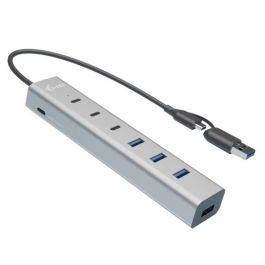 i-tec Hub Carga Metal USB-C/USB-A de 7 Puertos (3 USB-C + 4 USB-A) 5000 Mbps Aluminio Precio: 30.9899997. SKU: B19YRVZB64