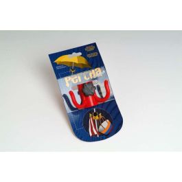 Soportes Plásticos Percha para sombrilla 23 mm, modelos surtidos (Rojo, Pistacho, Azul)