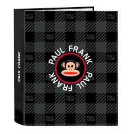 Carpeta de anillas Paul Frank Campers Negro A4 (27 x 33 x 6 cm) Precio: 5.89000049. SKU: S4307882