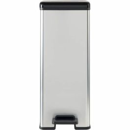 Curver CUR3253922340304 Papelera Slim Bin 40L, Ahorro Espacio, Gris Metalizado, 40x25x61 cm Curver CUR3253922340304 Papelera Slim Bin 40L, Ahorro Espacio, Gris Metalizado, 40x25x61 cm