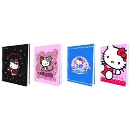 Bloc Folio Tapa Dura Rayado 80 Hojas/63 Grs. Hello Kitty Infantil Con Stickers Precio: 5.50000055. SKU: B1FEZG6P35
