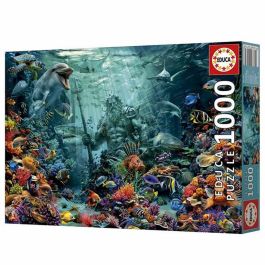 Puzzle Educa Poseidon in a Coral Reef Puzzle Educa Poseidon in a Coral Reef