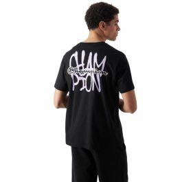 Camiseta de Manga Corta Hombre Champion Champion SS Negro
