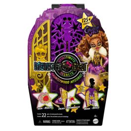 Monster High Jbg80 Skulltimate Secrets Hauntlywood Mysteries Muñeca Clawdeen Wolf con Armario y Accesorios 19 Sorpresas