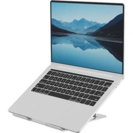 Fellowes 100138867 Soporte de Aluminio Plegable para Portátiles hasta 15", 6 Ajustes de Altura, Ergonómico