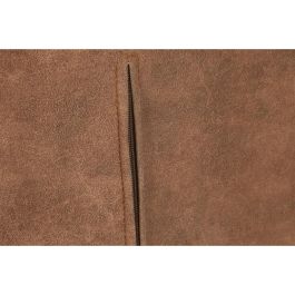 DKD Home Decor Taburete Loft, Microfibra Símil Piel y Metal, Camel Negro, 60x59x107 cm, Asiento 80 cm, Desmontable DKD Home Decor Taburete Loft, Microfibra Símil Piel y Metal, Camel Negro, 60x59x107 cm, Asiento 80 cm, Desmontable