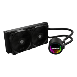 GENESIS NLG-2318 Kit de Refrigeración Líquida para Ordenador, Sistema de Refrigeración para Carcasa PC con 2 Ventiladores, Negro Precio: 98.68999943. SKU: B17AS9K82Y