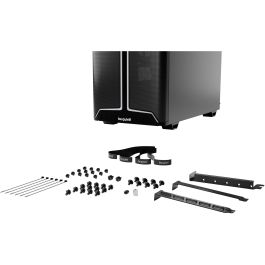 be quiet! Pure Base 501 DX Caja Midi Tower Negra con Ventana de Vidrio e Iluminación ARGB para PC