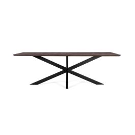 Giner y Colomer Mesa Comedor Acacia Metal 230 cm Nogal Negro Mate Precio: 1282.5879. SKU: B15R4EGGLA