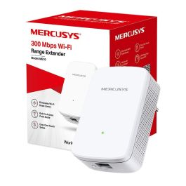 Mercusys ME10 Repetidor de Red Wi-Fi 300 Mbps N (Wi-Fi 4) Blanco Mercusys ME10 Repetidor de Red Wi-Fi 300 Mbps N (Wi-Fi 4) Blanco