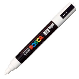 POSCA Marcador PC-5M No Permanente Punta Bala 1,8-2,5 mm Blanco Precio: 3.50000002. SKU: B132ZDHBWZ