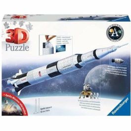 Ravensburger Puzzle 3D Cohete Espacial Saturno V NASA - 440 Piezas Numeradas - Montaje Sin Pegamento - A Partir de 8 Años Precio: 65.49999951. SKU: B1HX5C7PT2