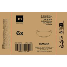 La Mediterranea Ensaladera Temara Opal 20 cm de diámetro