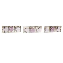 Decoracion Colgante Navidad Fantasia DKD Home Decor Rosa Palo Rosa 1 x 6.5 x 6.5 cm Set de 9 (3 Unidades) Precio: 14.88999985. SKU: B1ALJLH384