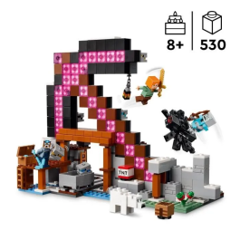 Lego Minecraft 21277 Mina de Pico Set de construcción para niños de 8 años
