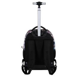 Marvel Capitán América Mochila Trolley GTS FAN Comic con Ruedas, 2 Compartimentos, Bolsillos Laterales, Multicolor